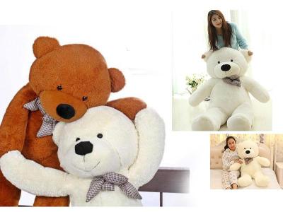 Kids Lovely Giant Teddy Bear 1M White