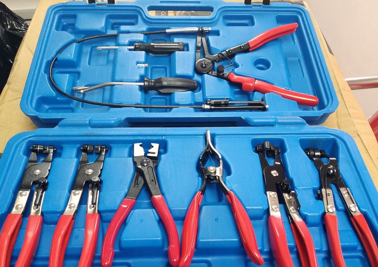 Hand Tools - 9pc Hose Clamp Plier Kit