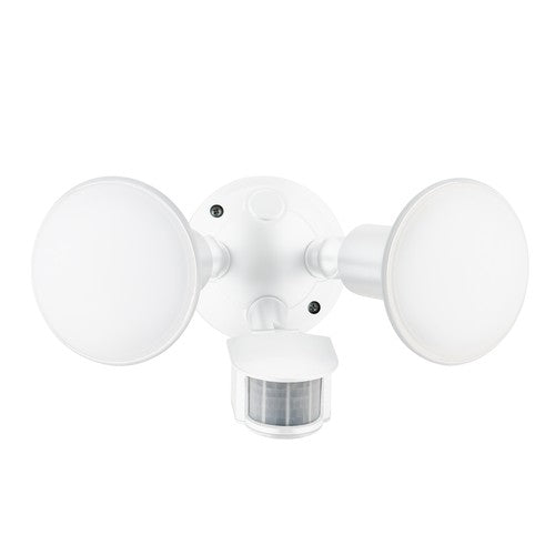 Arlec Black LED Twin Security Sensor Floodlight White (6915467247768)