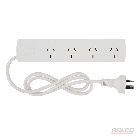 Electrical Arlec 4 Outlet Power Board PB4PP