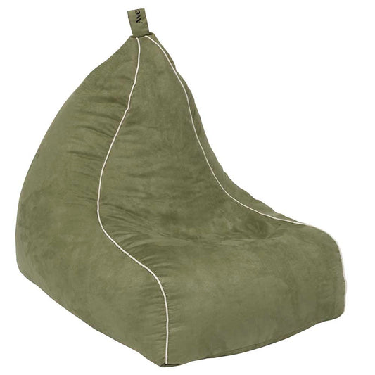Home - Avenue Faux Suede Bean Bag Cover - Green