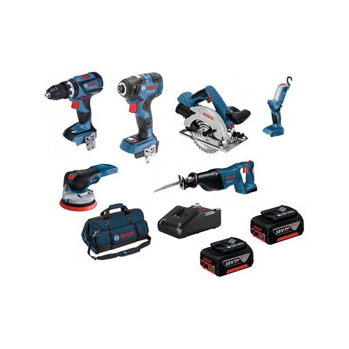 Bosch Professional 18V 5Ah 6 Piece Kit – Supply Solutions Pte Ltd