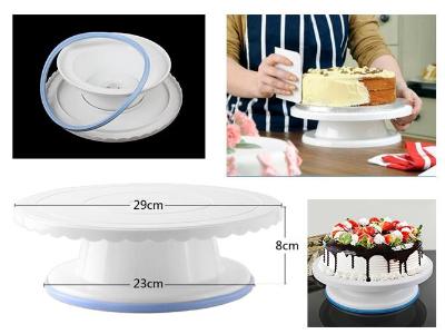 Cake Turntable Turning Cake Stand 11" (7039848743064)