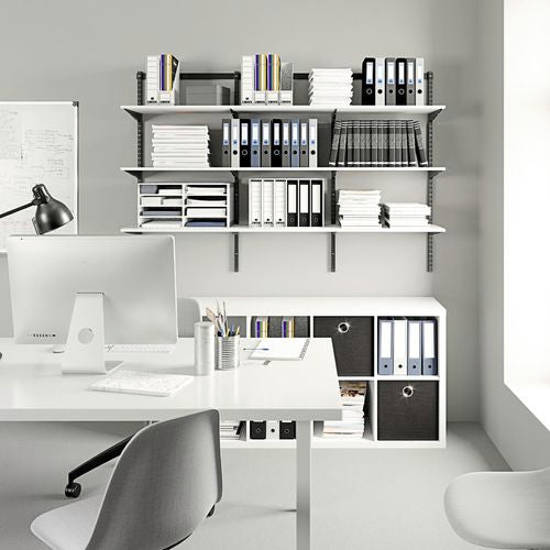 Shelving Clever Cube 76 x 39 x 146cm 2 x 4 Storage Unit White