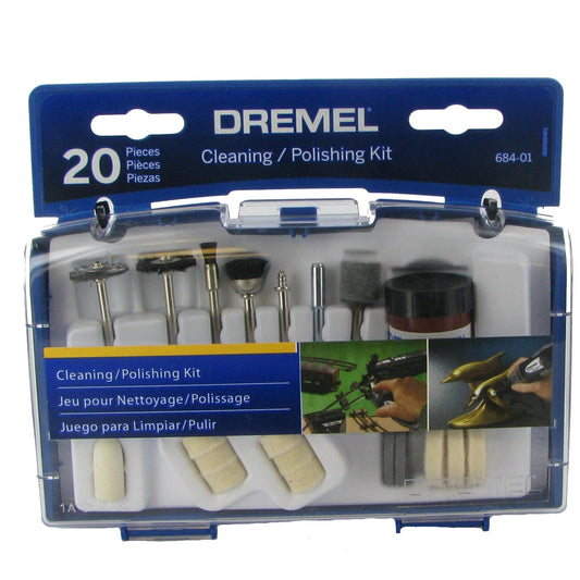Tool Accessories - 20 Piece Cleaning and Polishing Micro Accessory Kit