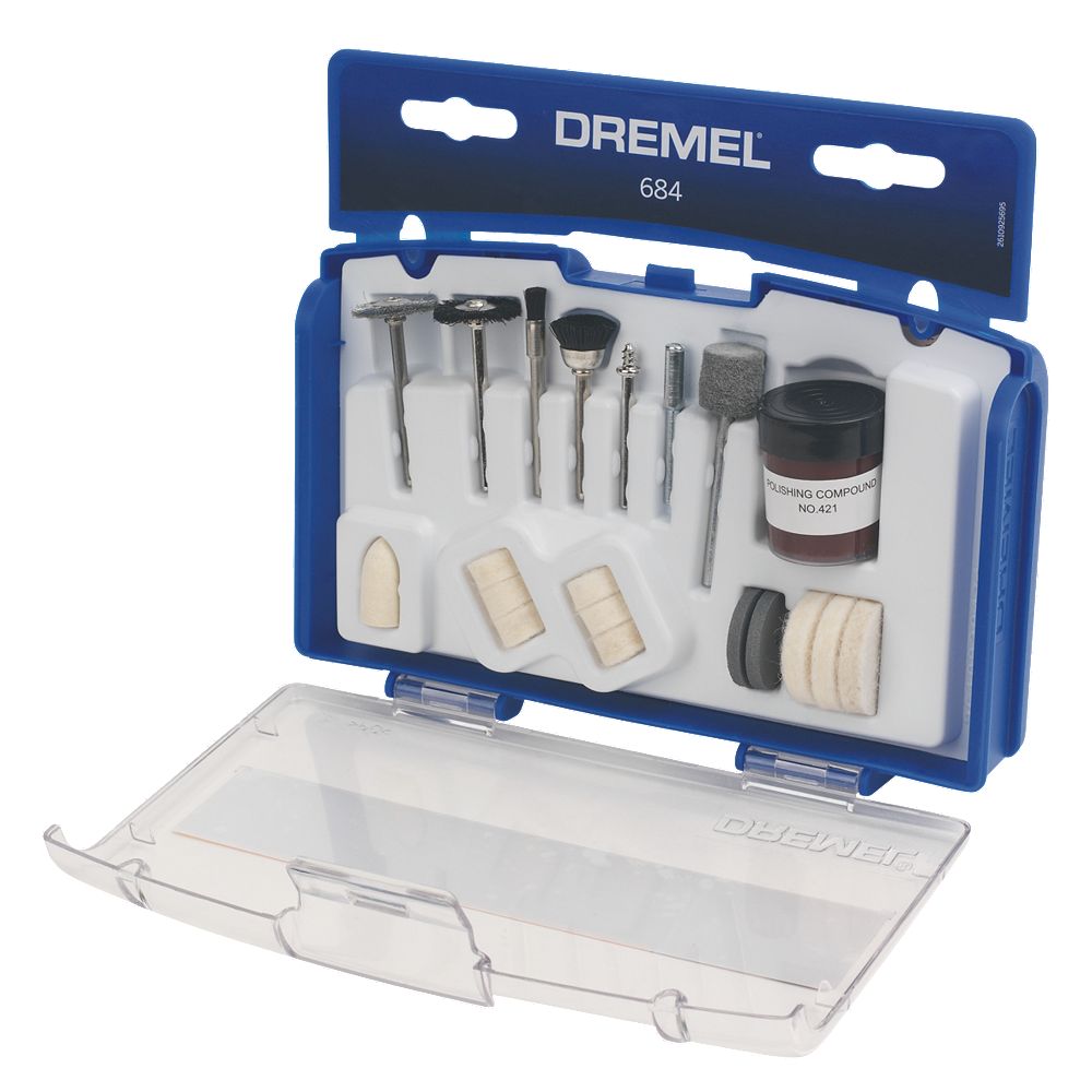 Tool Accessories - 20 Piece Cleaning and Polishing Micro Accessory Kit