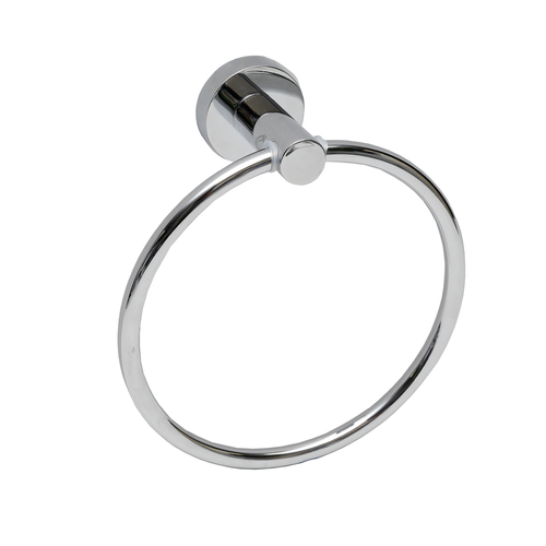 Estilo Chrome Bella Single Towel Ring (6965171224728)