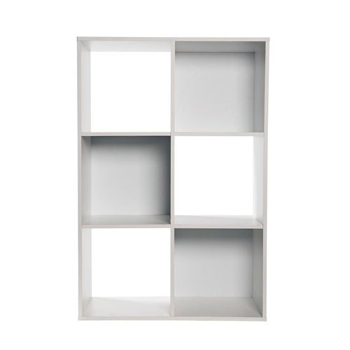 Storage Clever Cube 2 x 3 White Compact Storage Unit