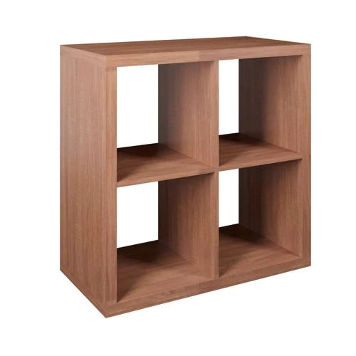 Shelving - Flexi Storage Clever Cube Walnut 2 x 2 Storage Unit