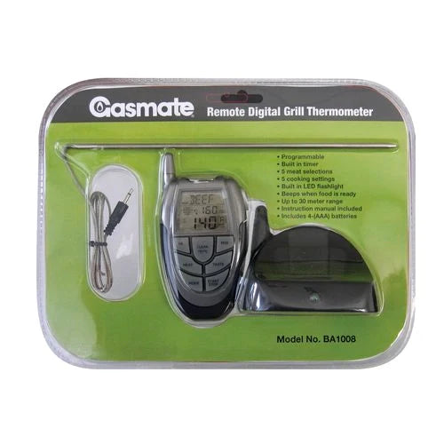BBQ Gasmate Remote Digital Grill Thermometer