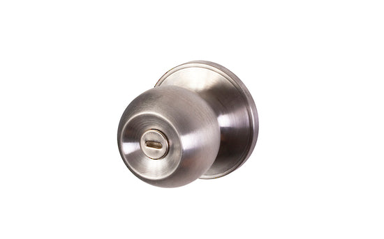 Door Hardware - Tubular Bathroom Privacy Knobset