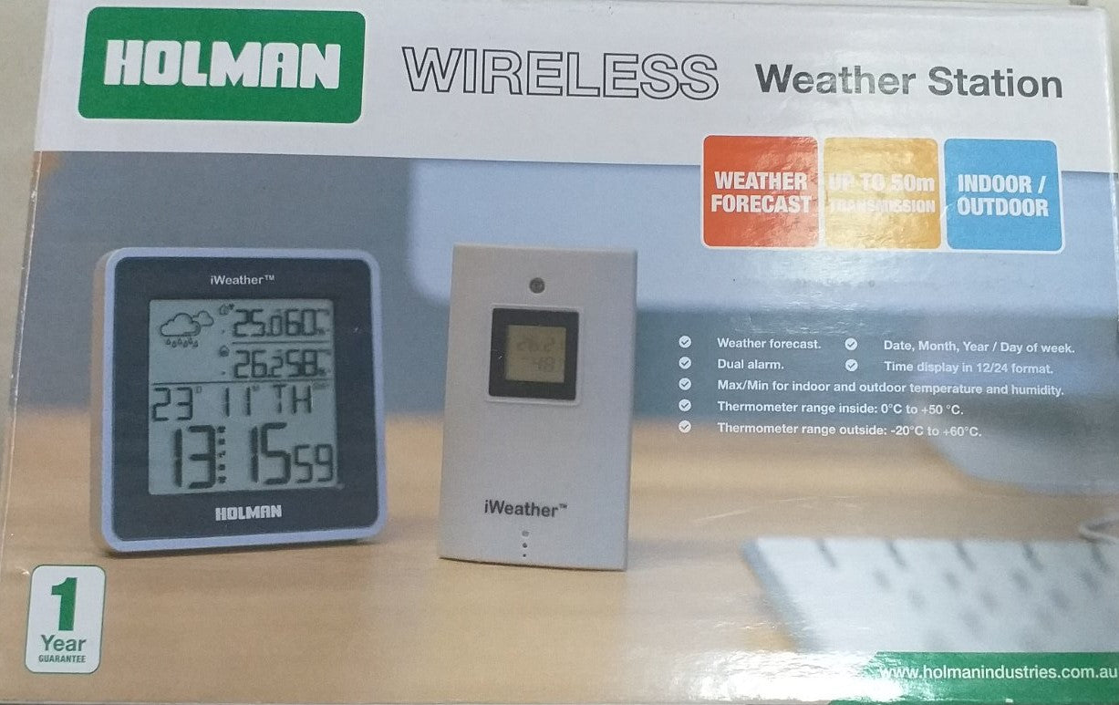 Outdoor Holman Wireless Weather Station