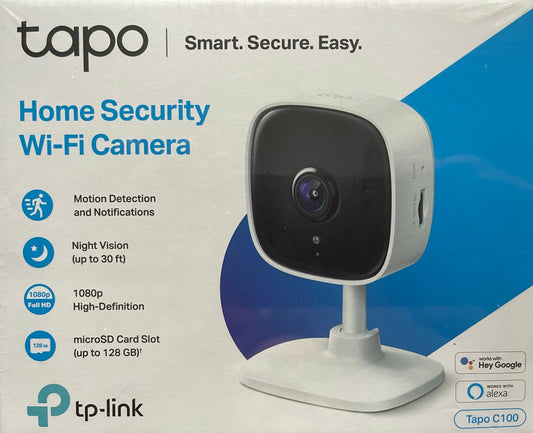 Smart Home - TP-Link Tapo C100 Smart Home Security