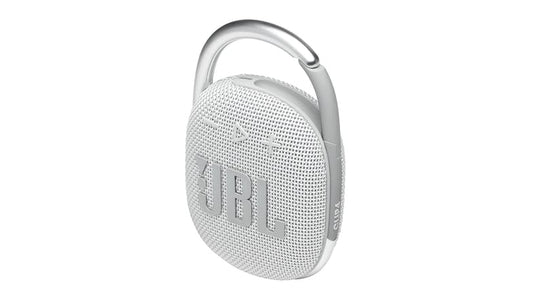 Tech - JBL Clip 4 Ultra-portable Bluetooth Speaker - White