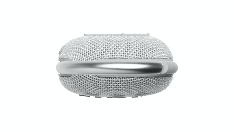 Tech - JBL Clip 4 Ultra-portable Bluetooth Speaker - White