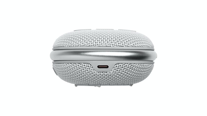 Tech - JBL Clip 4 Ultra-portable Bluetooth Speaker - White