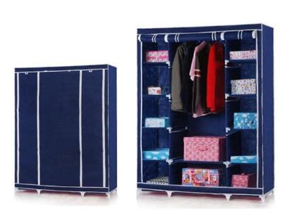 Bedroom - Clothes Wardrobe, Storage - Blue (Large)