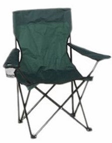Camping Chair - GREEN Colour Only - (110kg maximum weight capacity)