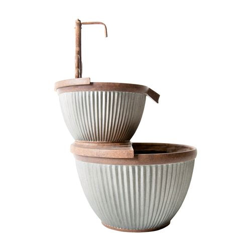 Northcote Pottery 64cm Steel Irondale Water Feature (6981423792280)