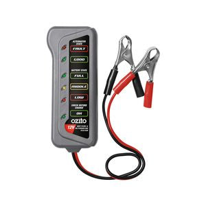 Automotive Ozito 12V Battery & Alternator Tester