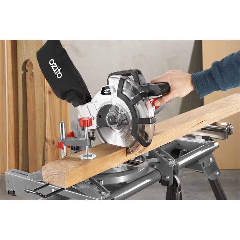 Ozito 210mm 1600W 8¼" Compound Mitre Saw (4633821249593)