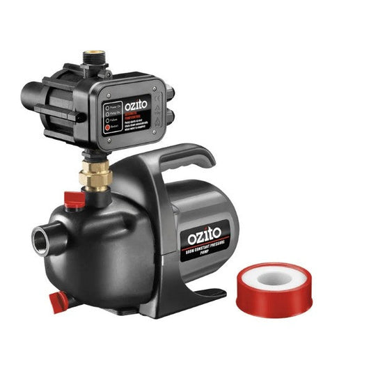 Ozito 800W Constant Pressure Pump - 3,600L/H Flow (Electronic flow switch & Self priming function) (4536395956281)