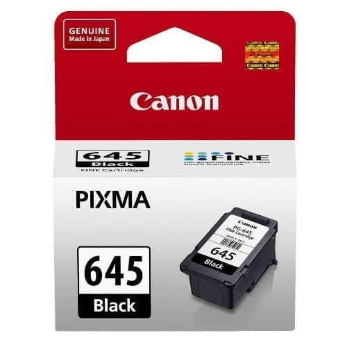 PG-645 Canon Fine Black Ink Cartridge Genuine (6796624920728)