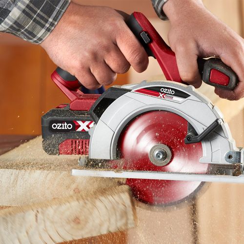 Ozito PXC 18V 150mm Circular Saw with 2.5Ah Battery & Compact Fast Charger