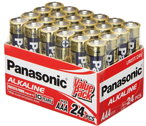 AAA Alkaline Battery 24 Pack (6984513552536)