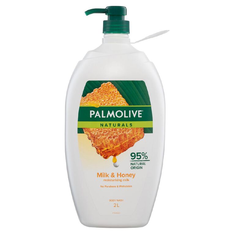 Health & Beauty Palmolive Milk & Honey Body Wash 2L