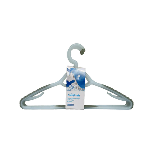 Laundry Heavy Duty Coat Hangers - 6 Pack