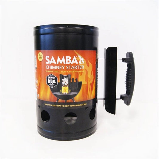 Samba Charcoal Chimney Starter - (Ideal for getting the Spit Roaster going) (6142799839384)