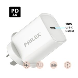 Tech Sansai Philex USB3.0 Wall Quick Charger