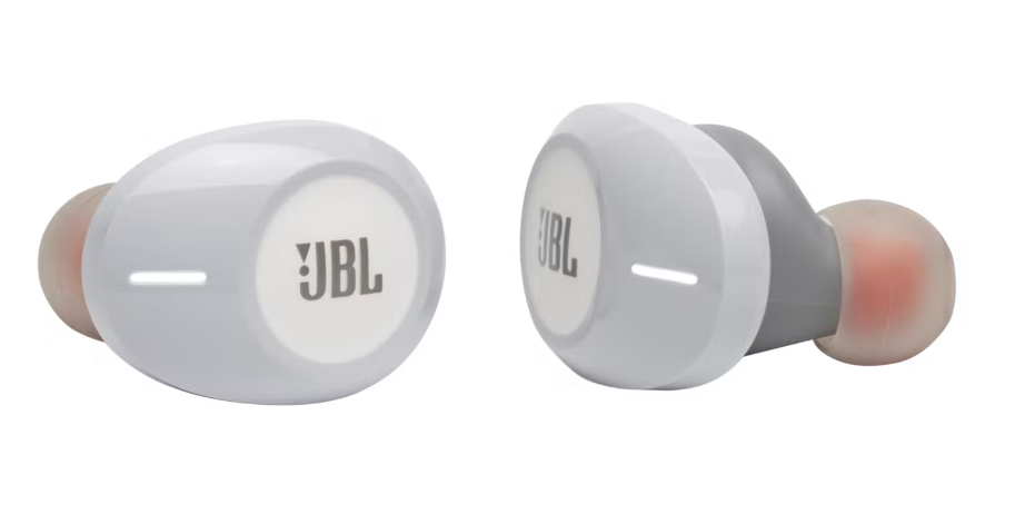 Tech JBL Tune T125 Truly Wireless In-Ear Headphones - White