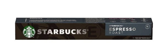 Hot Drinks Starbucks by Nespresso Coffee Capsule Espresso Roast Capsules 10 Pack
