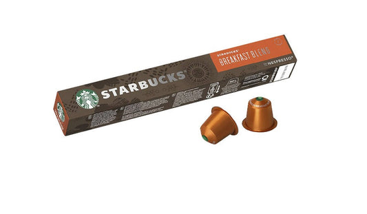 Hot Drinks Starbucks Breakfast Blend Coffee Capsules