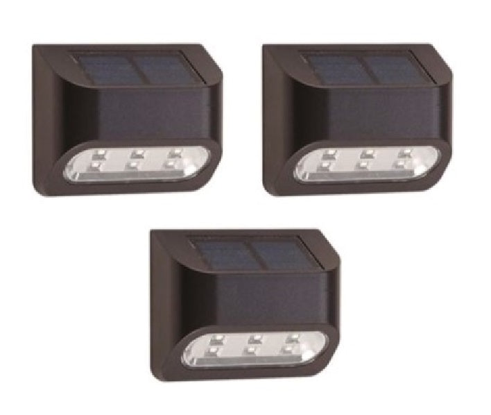 Lighting Solar Magic 10lm Solar Wall Light - 3 Pack