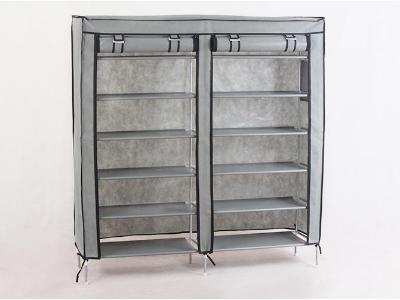 Shoe Rack Organzier Wardrobe Double 6 Layers (7040844824728)