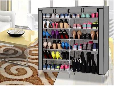 Shoe Rack Organzier Wardrobe Double 6 Layers (7040844824728)