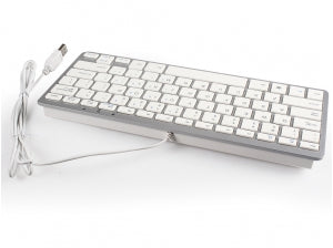White Light Compact Slim Keyboard (6045186588824)