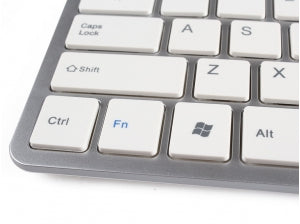 White Light Compact Slim Keyboard (6045186588824)
