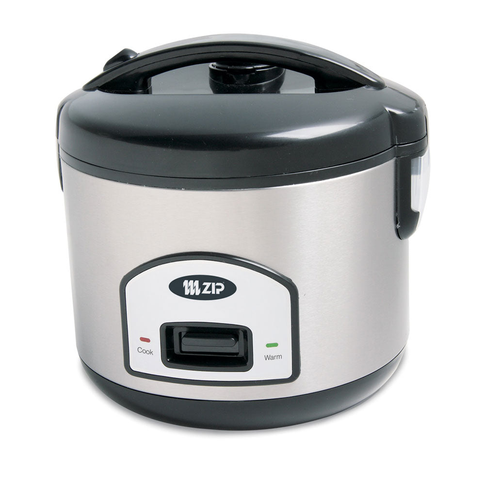 7 Cup Stainless Steel Rice Cooker with sealed lid (7041513226392)