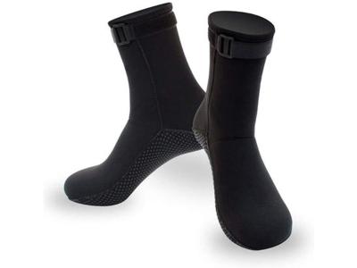Diving Black Neoprene Diving Sock 3mm Size L
