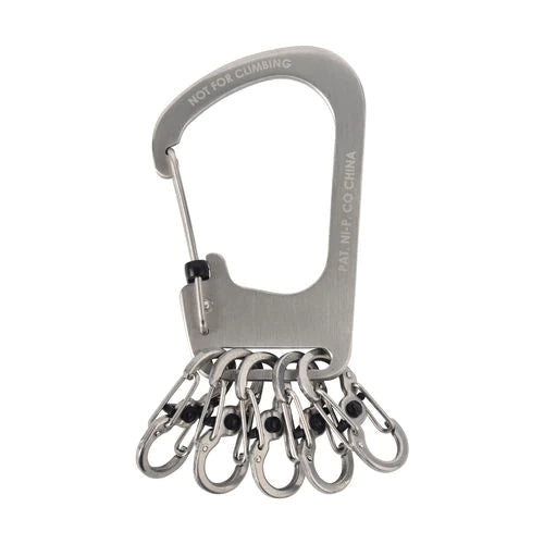 Security Nite Ize Slidelock Stainless Steel KeyRack With Five S-Biners