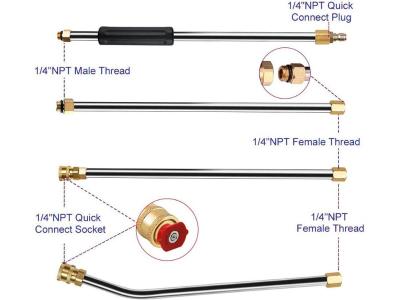 Waterblasters - Pressure Washer Extension Wand Set 1/4"