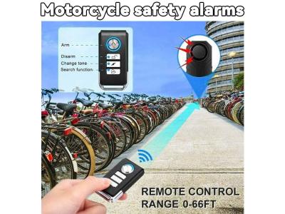 Security Alarm Wireless Anti-Theft for Motorcycle,Bike,etc