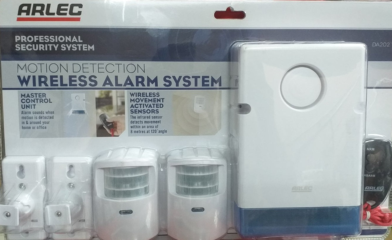 Security Arlec Professional Security System Motion Detection Wireless Alarm System